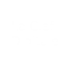 logo de la clef digitale représentant une éclipse solaire, comme une ouverture vers un autre monde caché